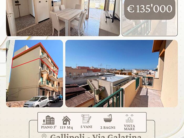Appartamento con 5 locali in vendita in Via Galatina, Via Lecce Ospedale, Gallipoli