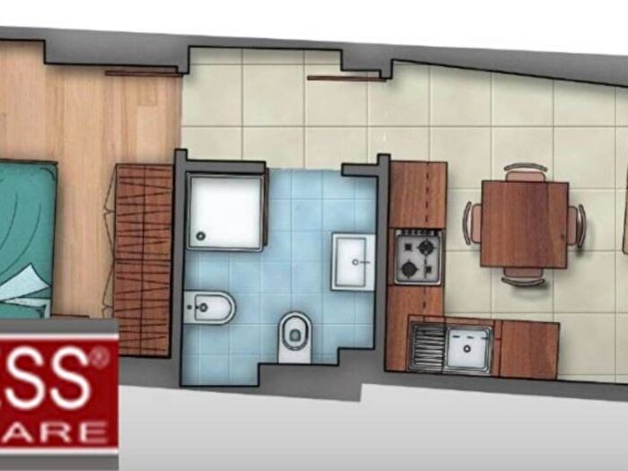 Appartamento bilocale in affitto in Corso di Porta Ticinese, Ticinese, Milano