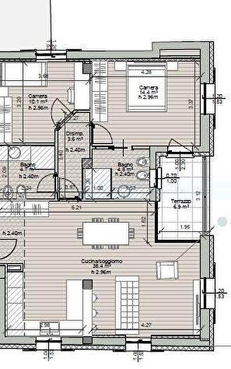 Appartamento trilocale in vendita in Colico