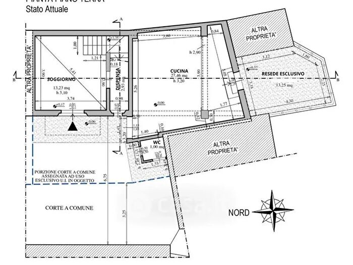 Casa quadrilocale in vendita in Cascina