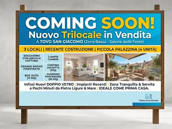 Appartamento trilocale in vendita in Via Giorni, Tovo San Giacomo