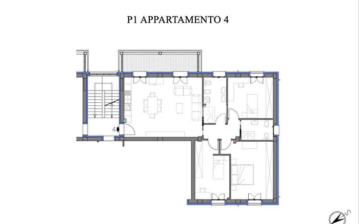 Appartamento quadrilocale in vendita in Via Cav Stelio Mandrioli, Minerbio