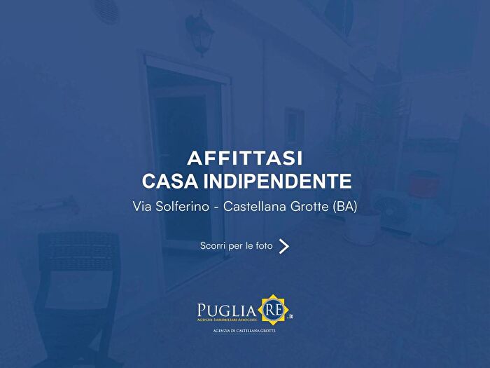 Casa trilocale in affitto in Via Solferino, Castellana, Castellana Grotte
