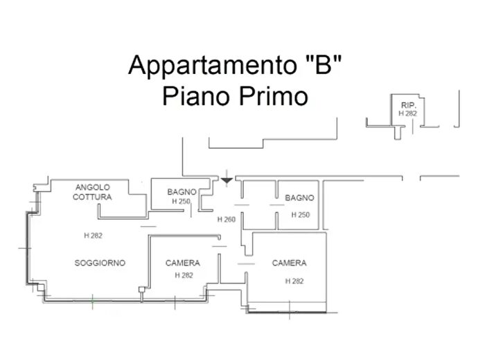 Appartamento trilocale in vendita in Firenze