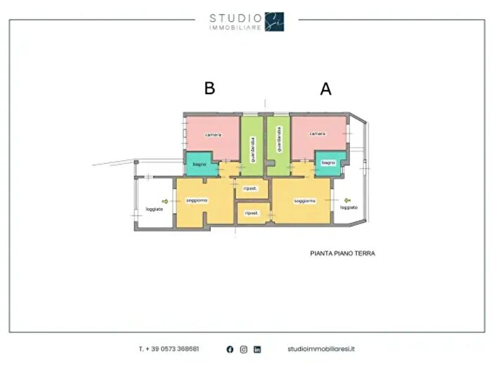 Appartamento con 6 locali in vendita in Via Alberto Franchetti, Pistoia