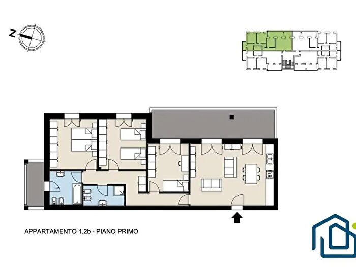 Appartamento quadrilocale in vendita in Albairate