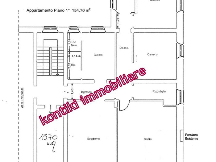Appartamento con 6 locali in vendita in Pisa