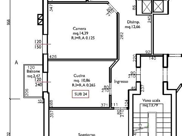 Appartamento quadrilocale in vendita in Rimini