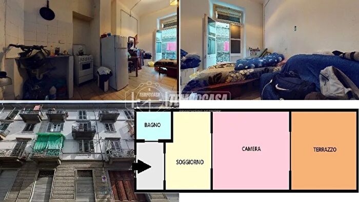 Appartamento bilocale in vendita in Via Bra, Torino