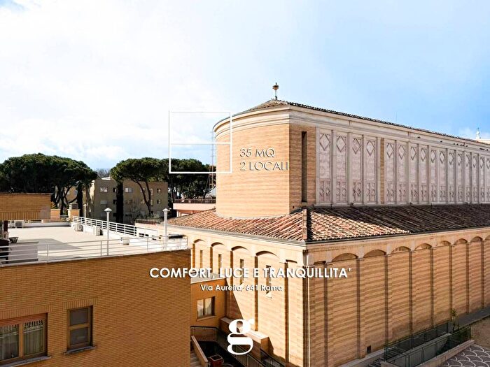 Appartamento bilocale in affitto in Via Aurelia, Aurelio Val Cannuta, Roma