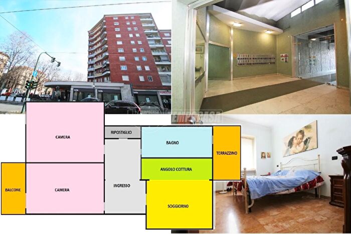 Appartamento trilocale in vendita in Corso Giulio Cesare, Torino