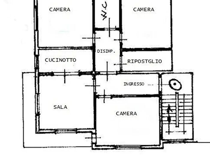 Appartamento quadrilocale in affitto in Vecchiano