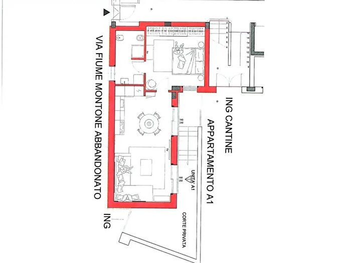 Appartamento bilocale in vendita in Via Mingaiola, Ravenna