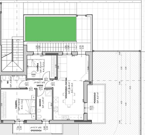 Appartamento trilocale in vendita in Via Caduti di Nassyria, Mozzecane