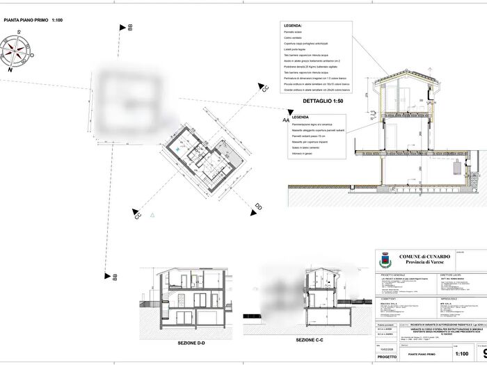 Casa con 7 locali in vendita in Via Volontari del Sangue, Cunardo