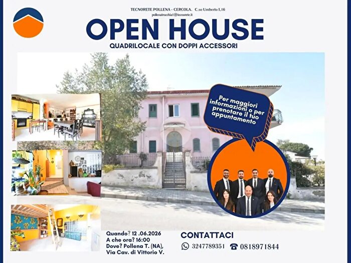 Appartamento quadrilocale in vendita in Via Cavalieri di Vittorio Veneto, Pollena Trocchia
