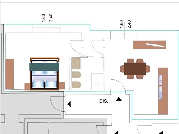 Appartamento bilocale in vendita in Via Goffredo Mameli, Cagliari
