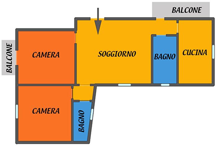 Appartamento quadrilocale in vendita in Bologna