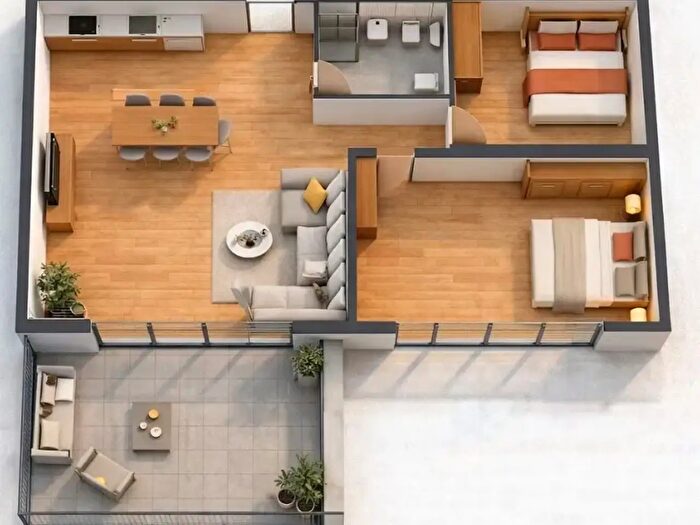 Appartamento trilocale in affitto in Via Pitagora, Monza