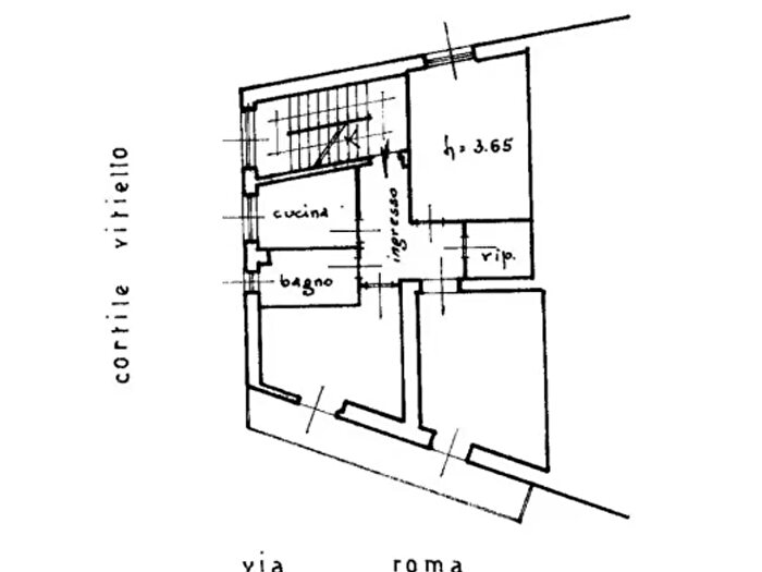 Appartamento quadrilocale in vendita in Cortile Vitiello, Scafati