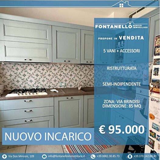 Appartamento con 5 locali in vendita in Via Brindisi, San Severo