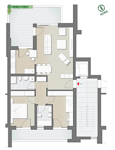 Appartamento quadrilocale in vendita in Via Puccini, Bolzano