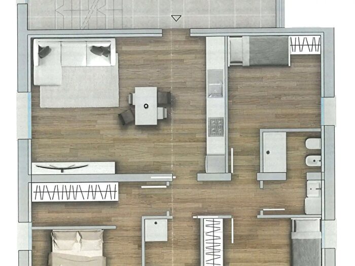 Appartamento quadrilocale in vendita in Via Alcide De Gasperi, Scandiano