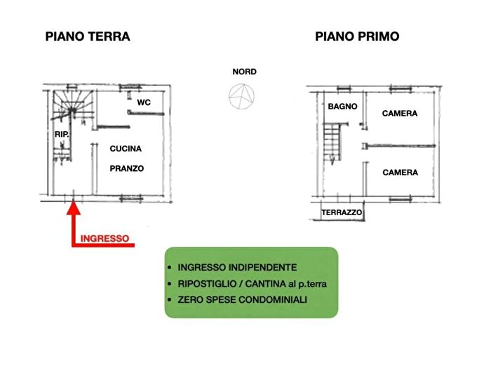 Appartamento trilocale in vendita in Udine
