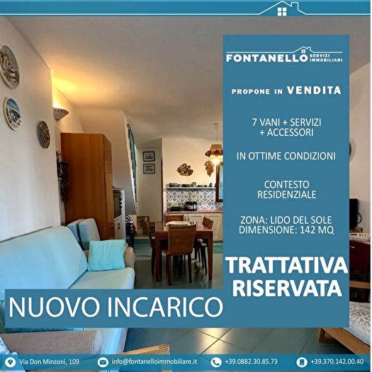 Appartamento con 7 locali in vendita in Via delle Dalie, Rodi Garganico