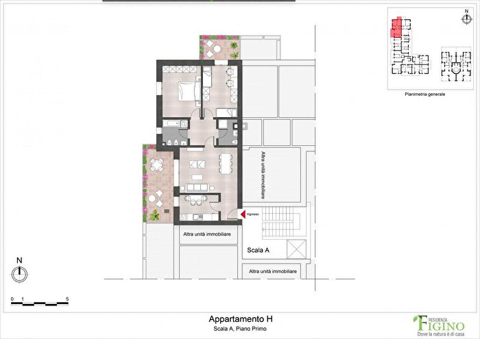 Appartamento trilocale in vendita in Via Ponte del Giuscano, Milano