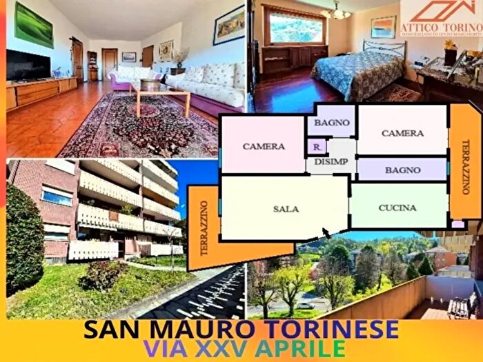 Appartamento quadrilocale in vendita in Via XXV Aprile, San Mauro Torinese
