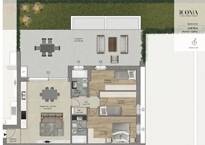 Appartamento quadrilocale in vendita in Rimini