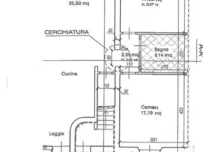 Appartamento quadrilocale in vendita in Cascina