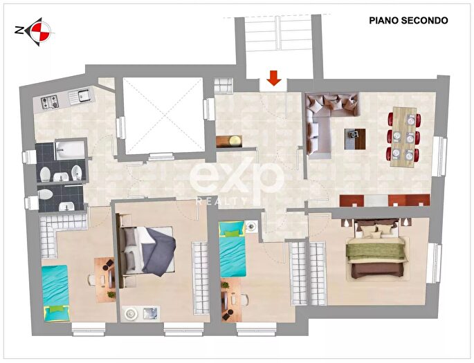 Appartamento con 5 locali in vendita in Subiaco