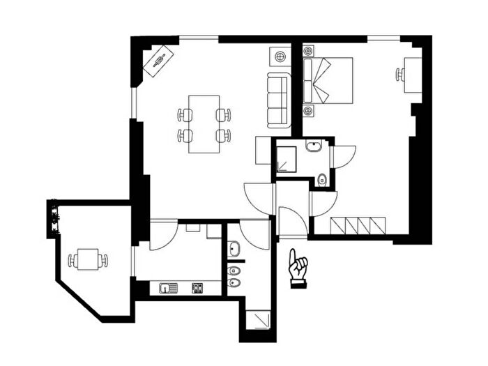 Appartamento bilocale in affitto in Piazza della Signoria, Signoria Uffizi, Firenze