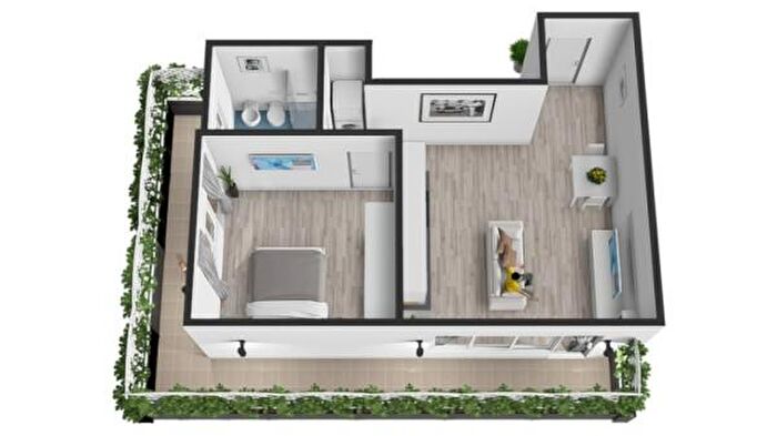 Appartamento bilocale in vendita in Via Fedele Lampertico, Roma