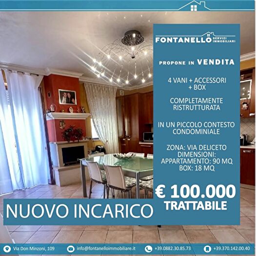 Appartamento quadrilocale in vendita in Via Deliceto, San Severo