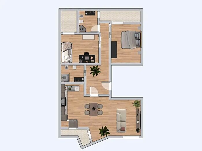 Appartamento trilocale in vendita in Via Istria, Selargius