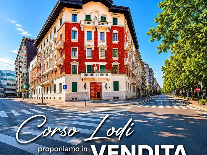 Appartamento trilocale in vendita in Corso Lodi, Milano