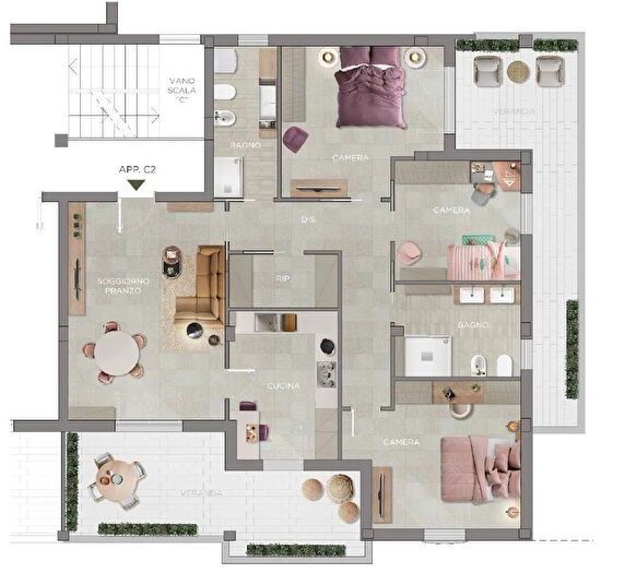 Appartamento con 5 locali in vendita in Alghero