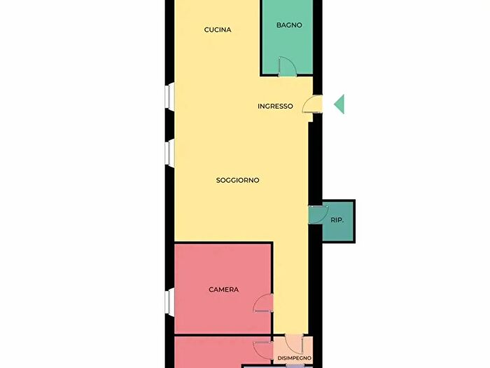 Appartamento quadrilocale in vendita in Livorno