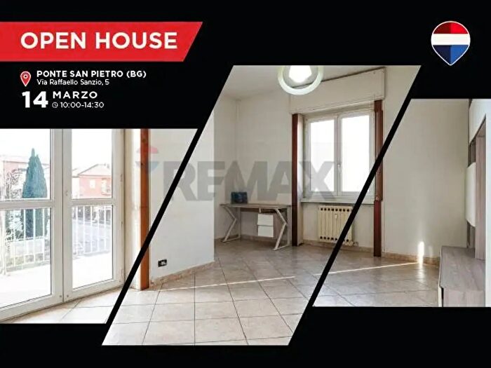 Appartamento trilocale in vendita in Via Raffaello Sanzio, Ponte San Pietro