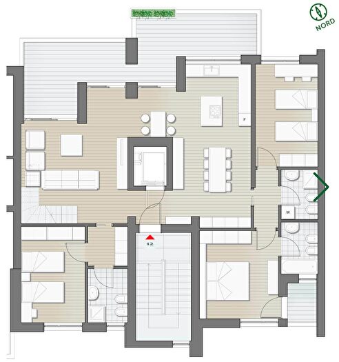 Appartamento quadrilocale in vendita in Via Puccini, Bolzano
