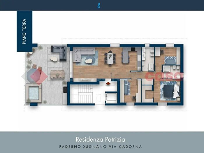 Appartamento quadrilocale in vendita in Via Cadorna, Paderno Dugnano