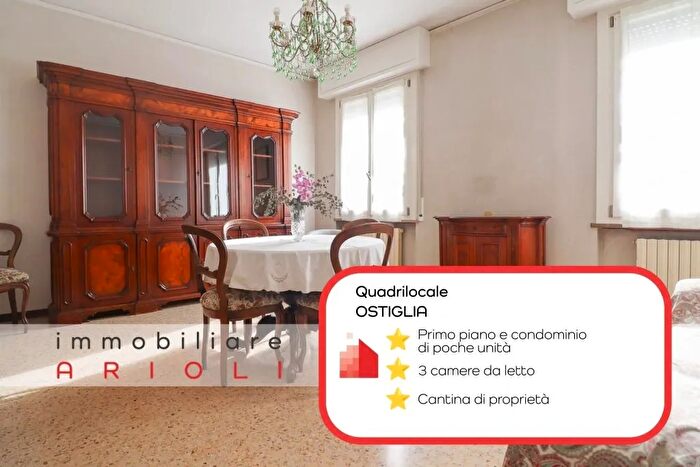 Appartamento quadrilocale in vendita in Ostiglia, Ostiglia