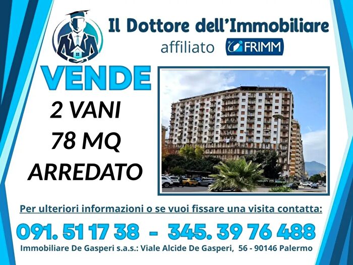 Appartamento bilocale in vendita in Piazza Giovanni Paolo II, Palermo