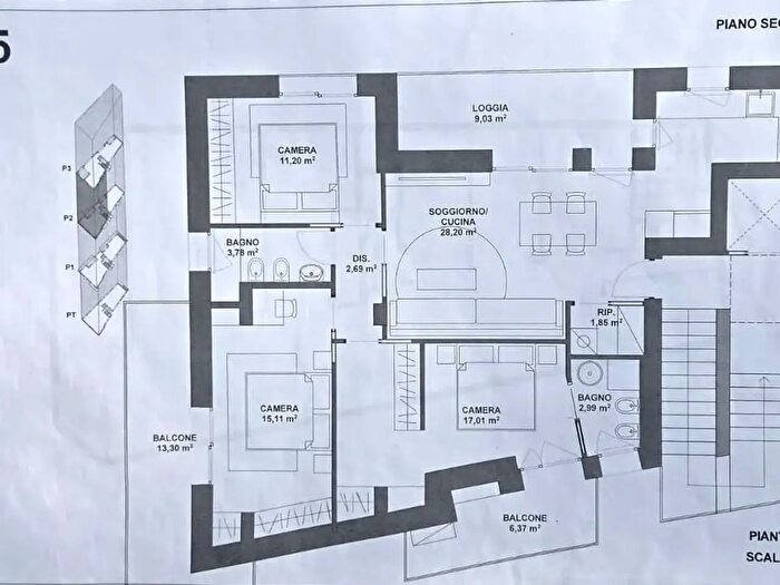 Appartamento quadrilocale in vendita in Rimini