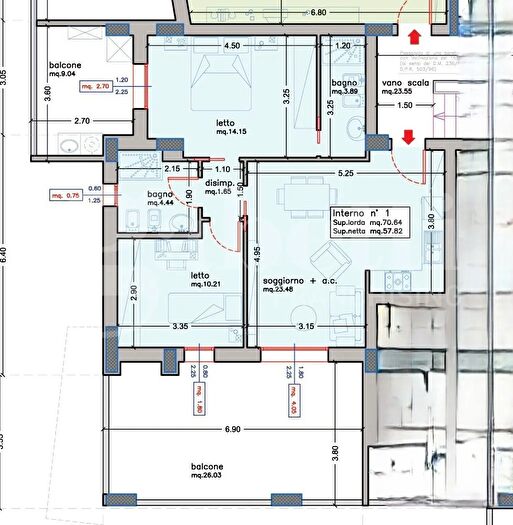 Appartamento trilocale in vendita in Via Venezia, Martinsicuro