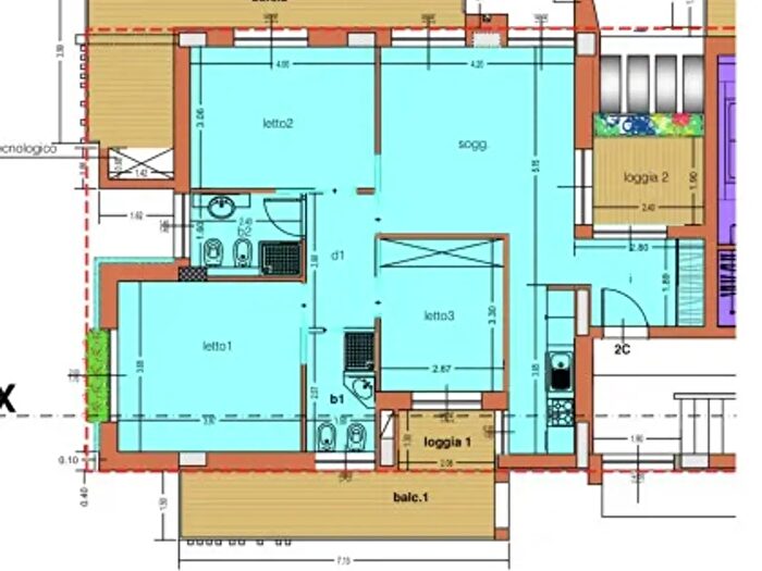 Appartamento con 6 locali in vendita in Riccione
