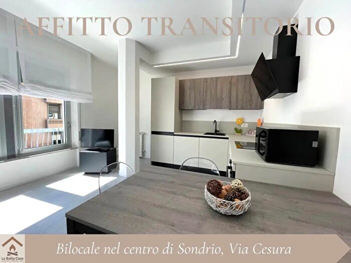 Appartamento quadrilocale in affitto in Via Cesura, Sondrio